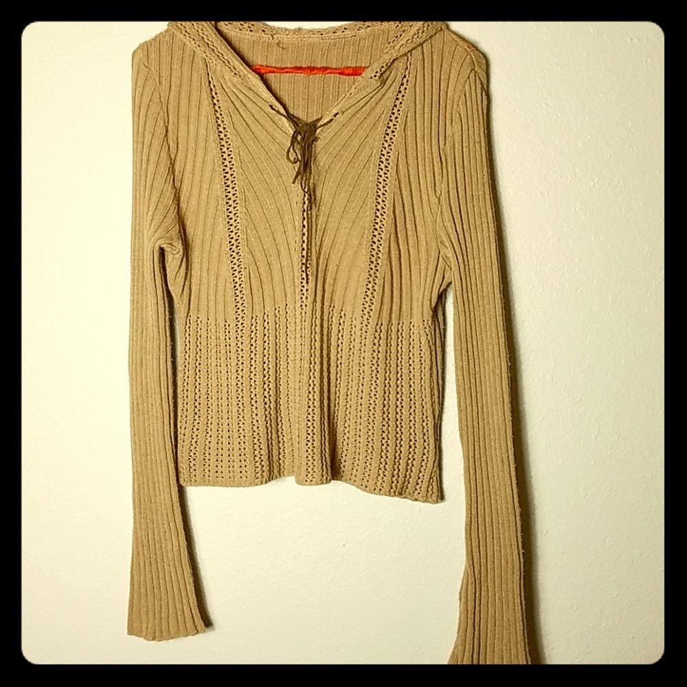 Vintage Hooded Sweater Sz S